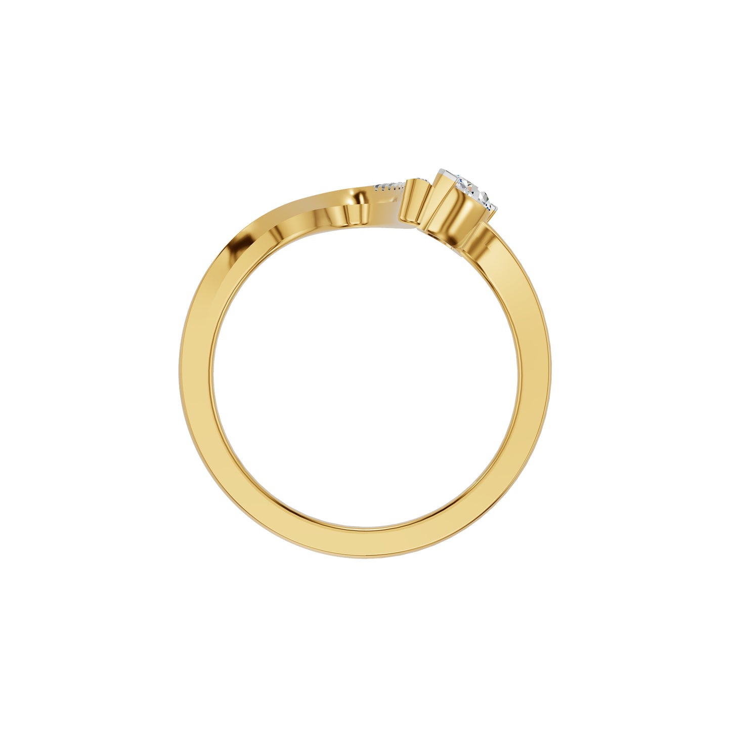 DLR002361 18 KT / Yellow Gold / 18