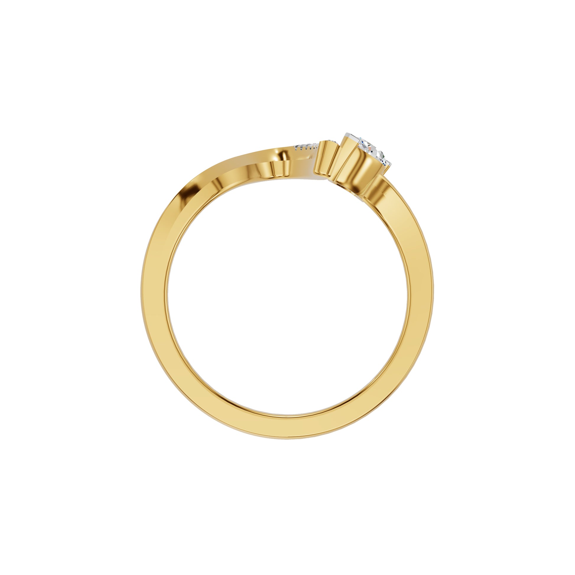 DLR002361 18 KT / Yellow Gold / 18