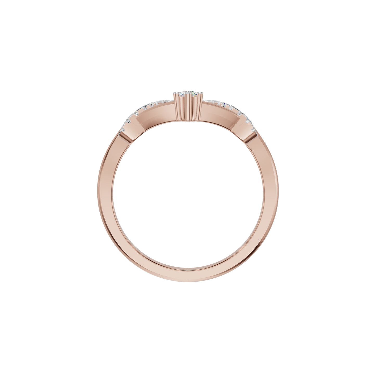 DLR002362 18 KT / Rose Gold / 18