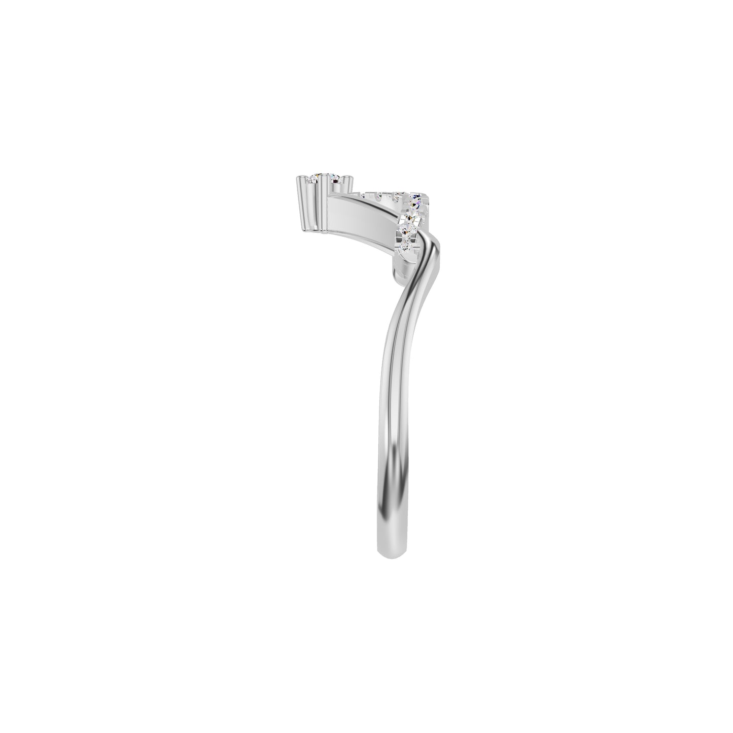 DLR002362 18 KT / White Gold / 18