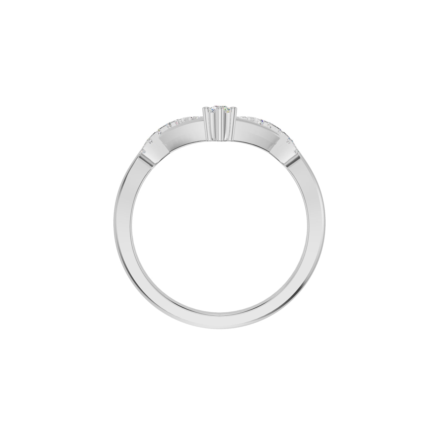 DLR002362 18 KT / White Gold / 18