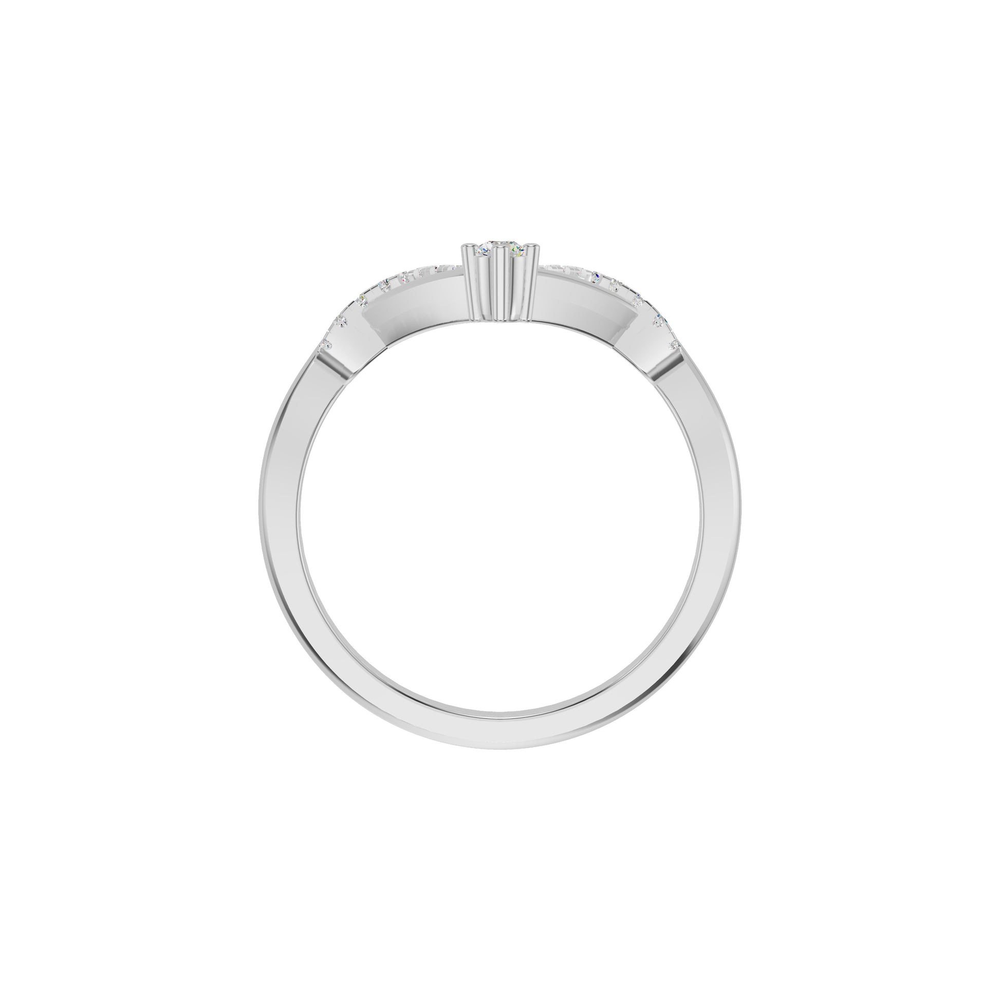 DLR002362 18 KT / White Gold / 18