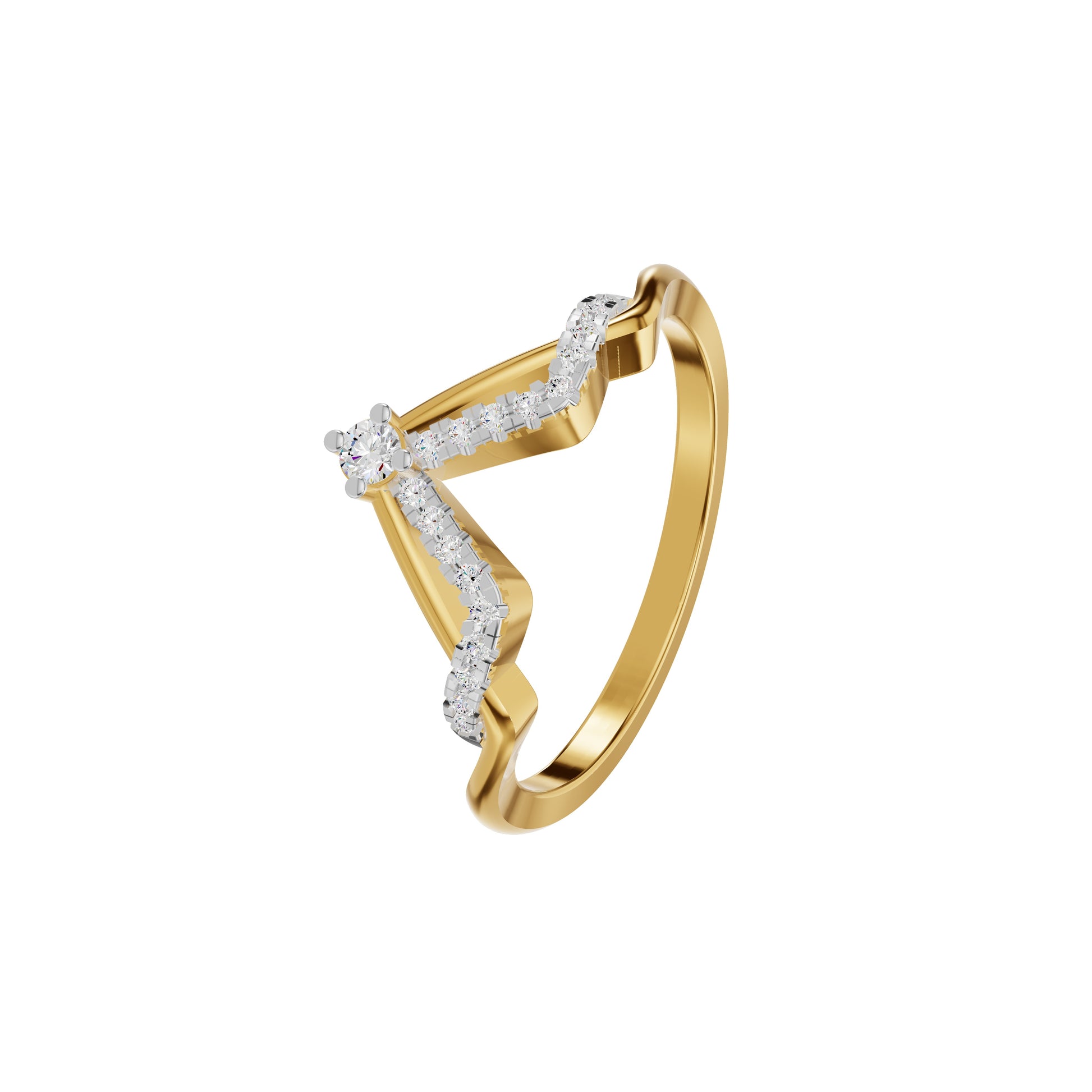 DLR002362 18 KT / Yellow Gold / 18
