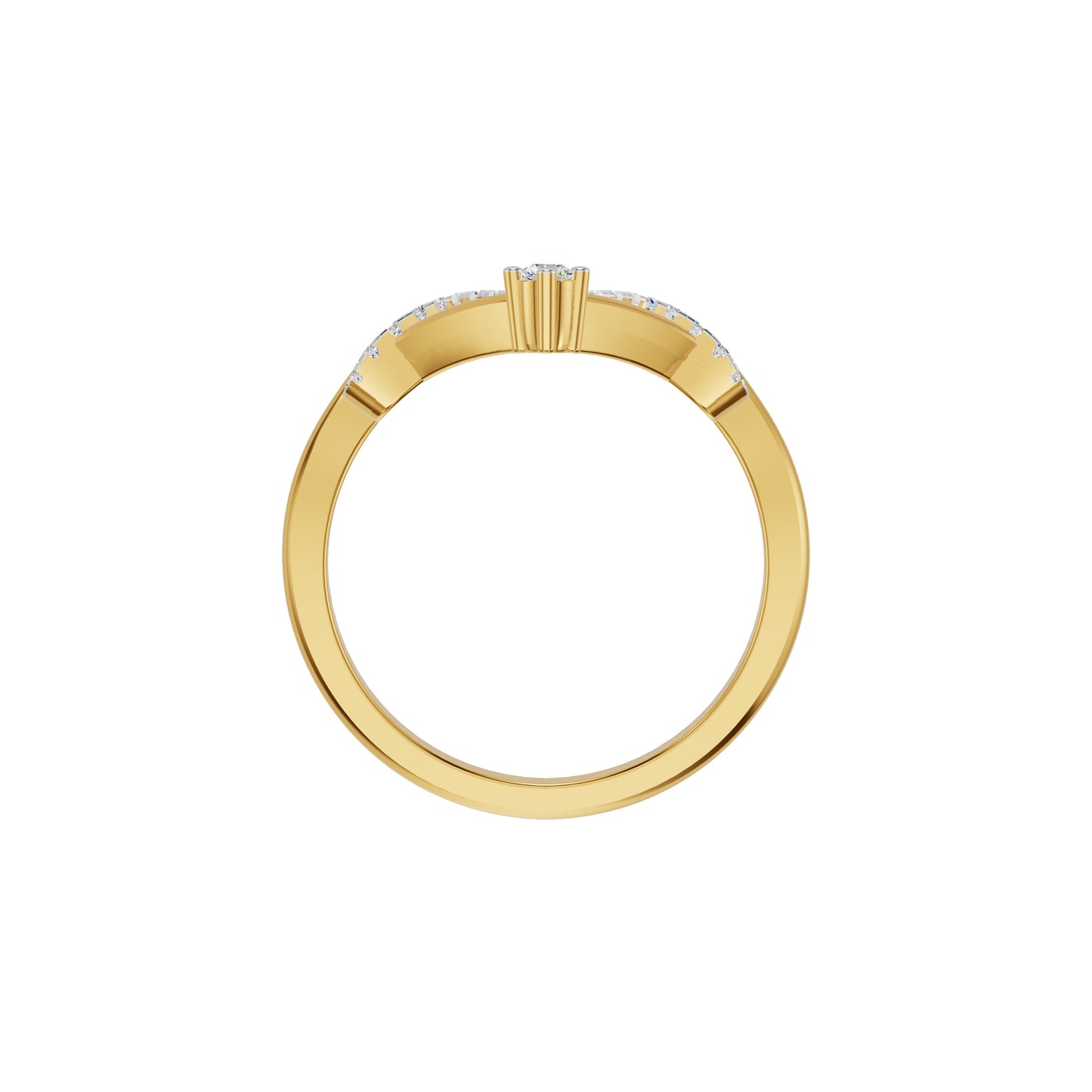 DLR002362 18 KT / Yellow Gold / 18