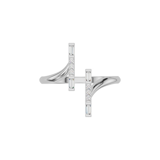 DLR002363 18 KT / White Gold / 18