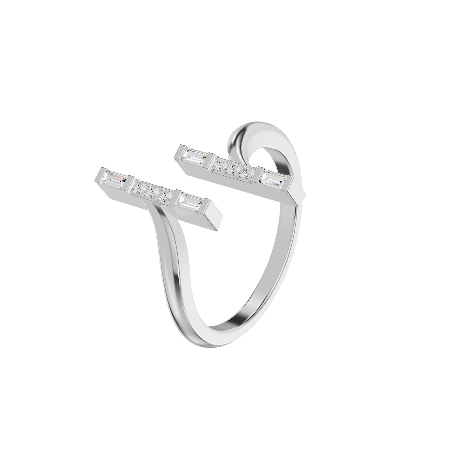 DLR002363 18 KT / White Gold / 18