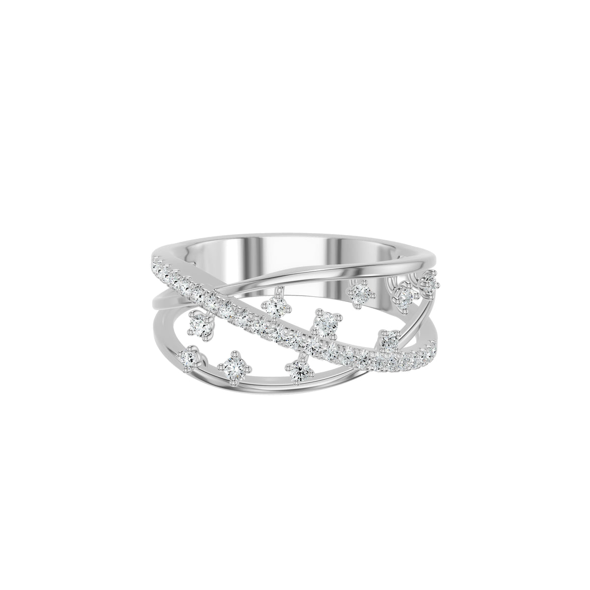 DLR002364 18 KT / White Gold / 18