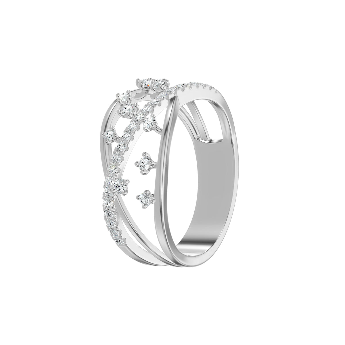 DLR002364 18 KT / White Gold / 18