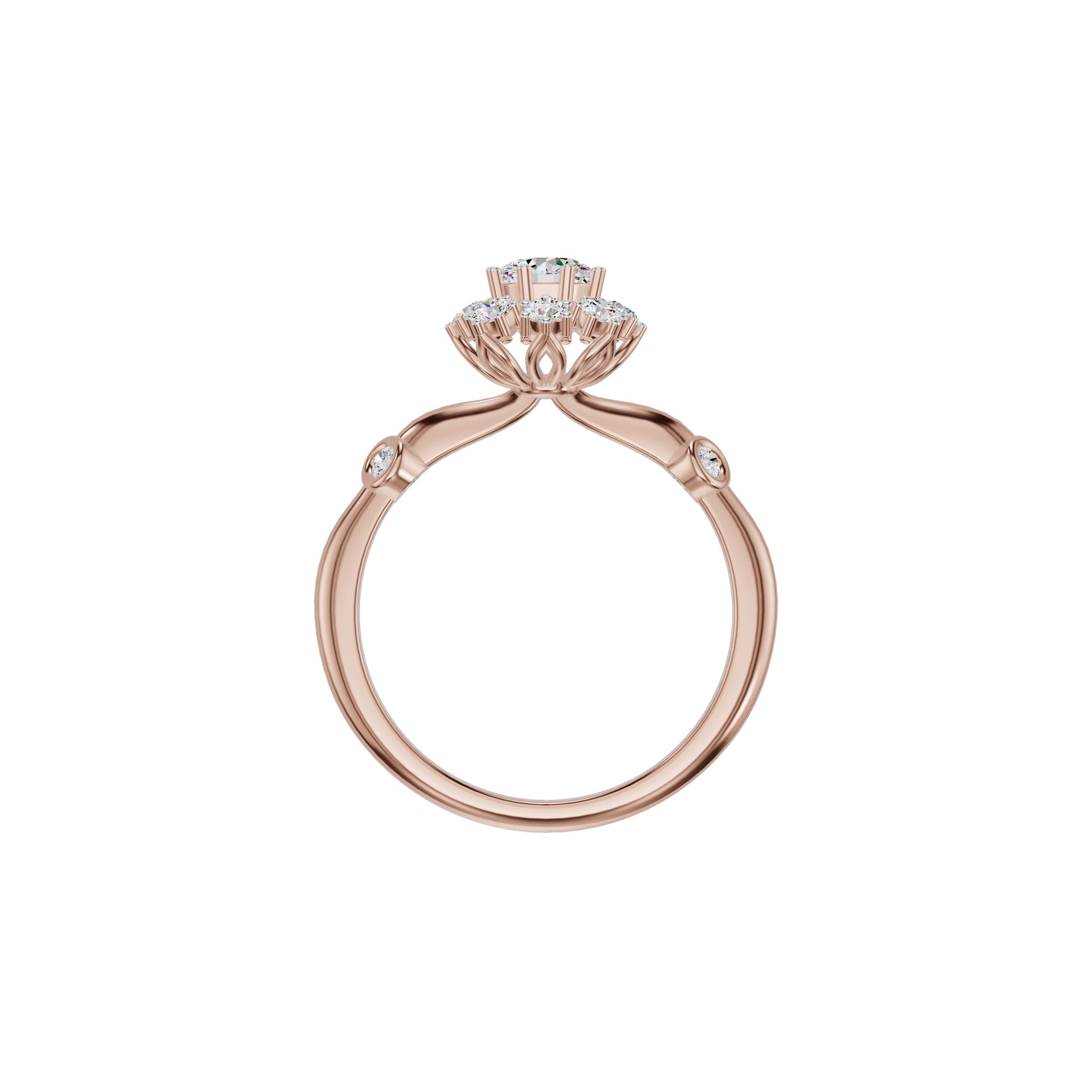 DLR002365 18 KT / Rose Gold / 18