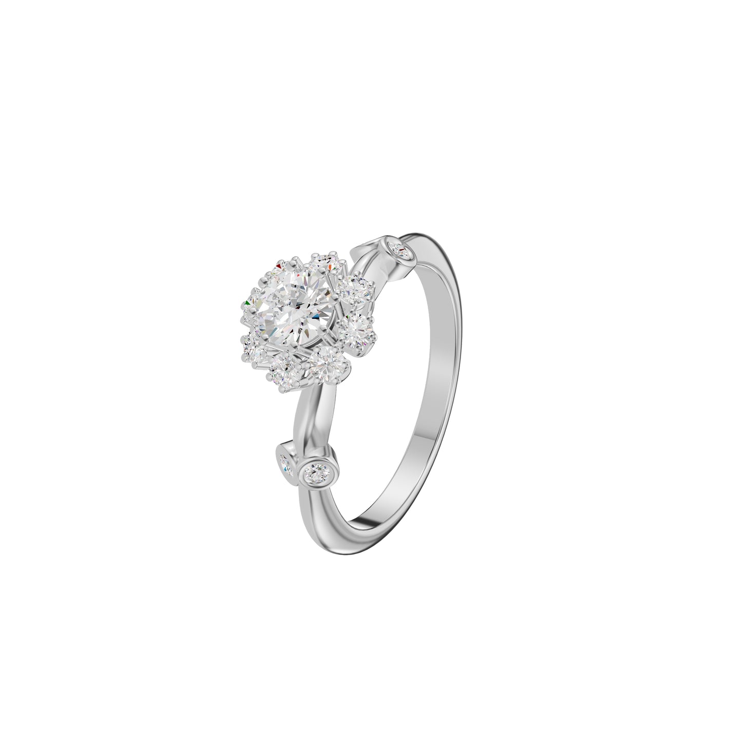 DLR002365 18 KT / White Gold / 18