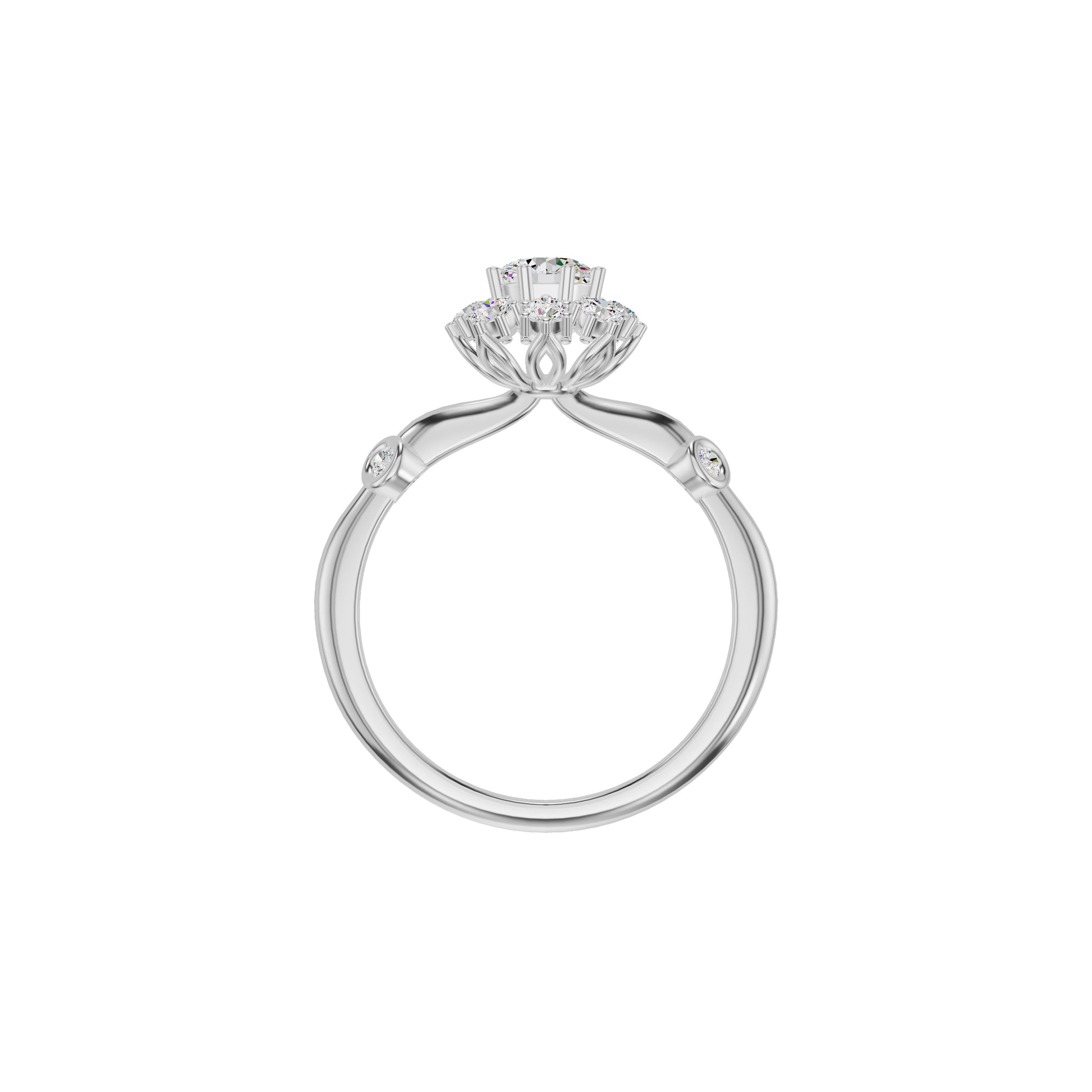 DLR002365 18 KT / White Gold / 18