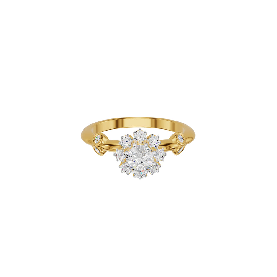 DLR002365 18 KT / Yellow Gold / 18