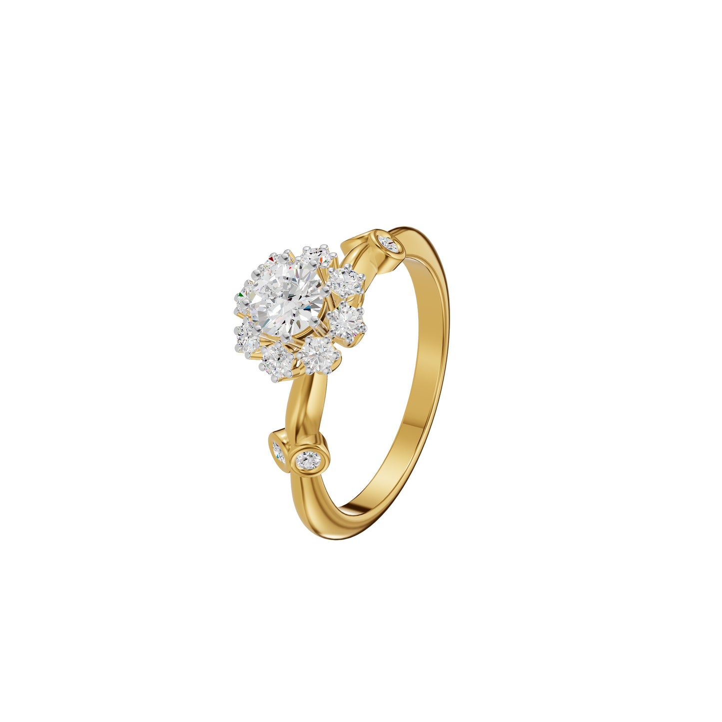 DLR002365 18 KT / Yellow Gold / 18