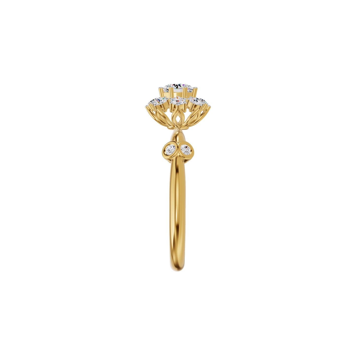 DLR002365 18 KT / Yellow Gold / 18