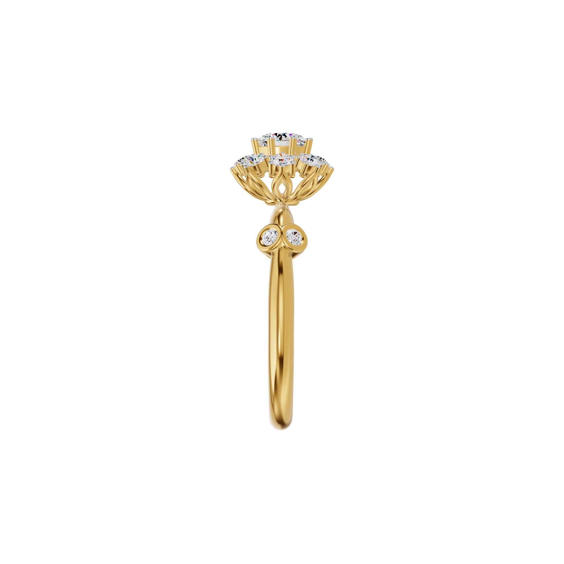 DLR002365 18 KT / Yellow Gold / 18