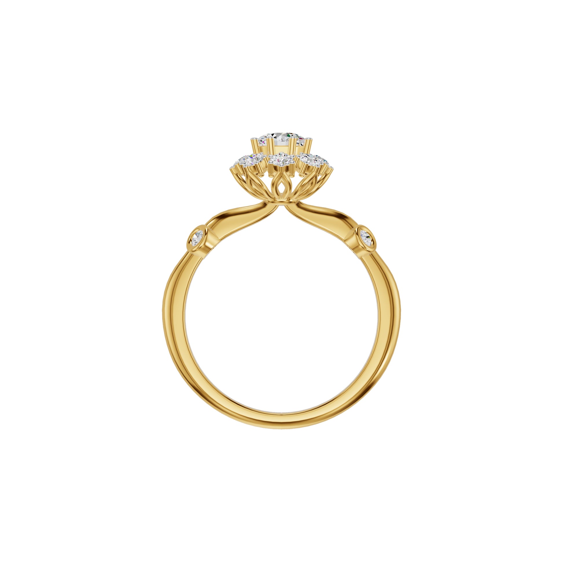 DLR002365 18 KT / Yellow Gold / 18