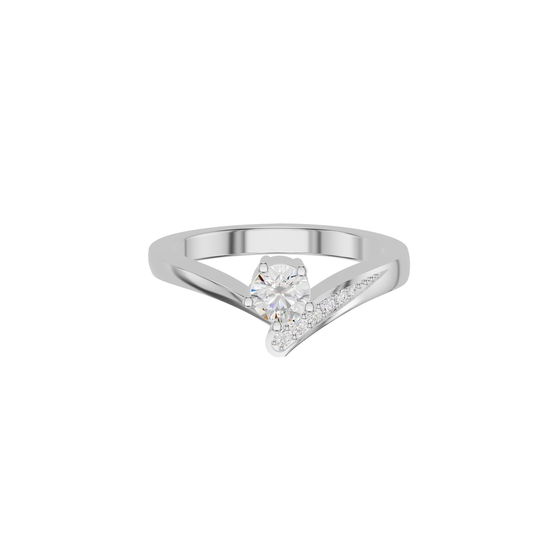 DLR002366 18 KT / White Gold / 18
