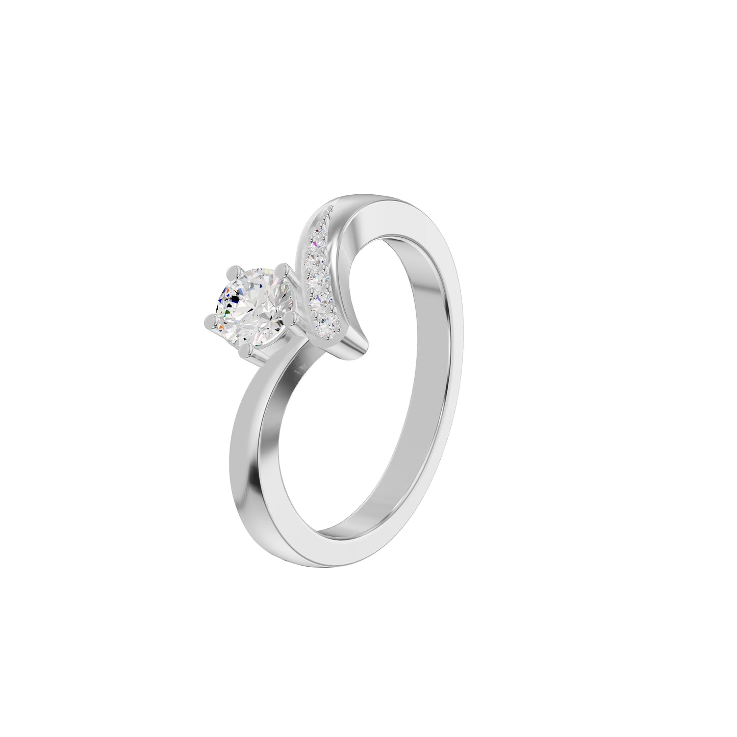 DLR002366 18 KT / White Gold / 18