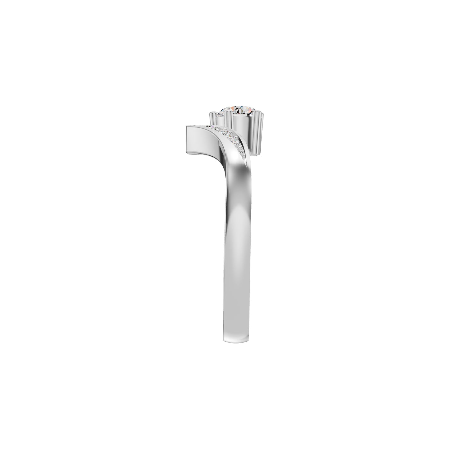 DLR002366 18 KT / White Gold / 18