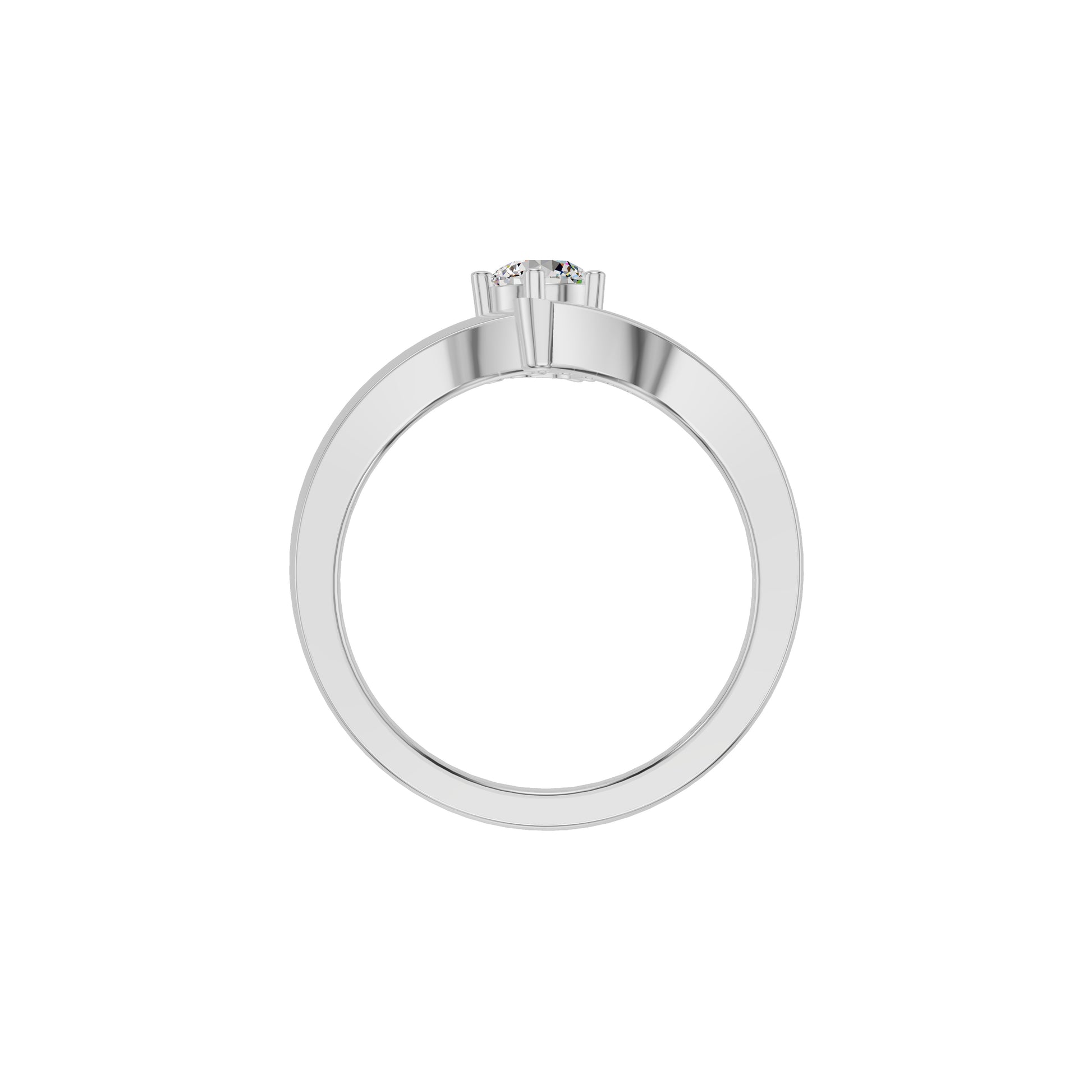 DLR002366 18 KT / White Gold / 18