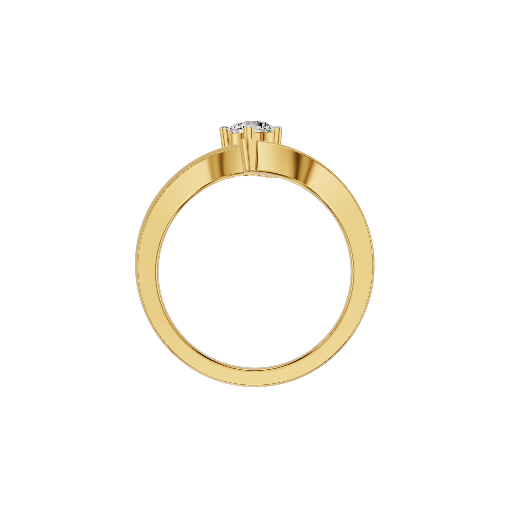 DLR002366 18 KT / Yellow Gold / 18