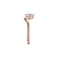 DLR002367 18 KT / Rose Gold / 18