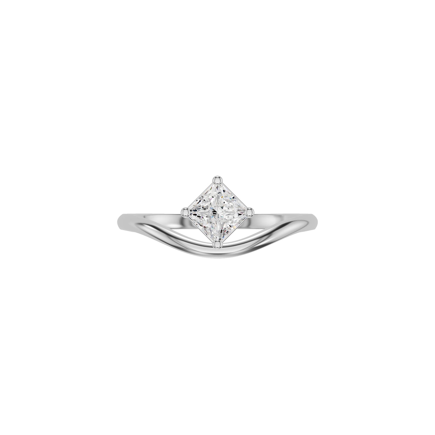DLR002367 18 KT / White Gold / 18