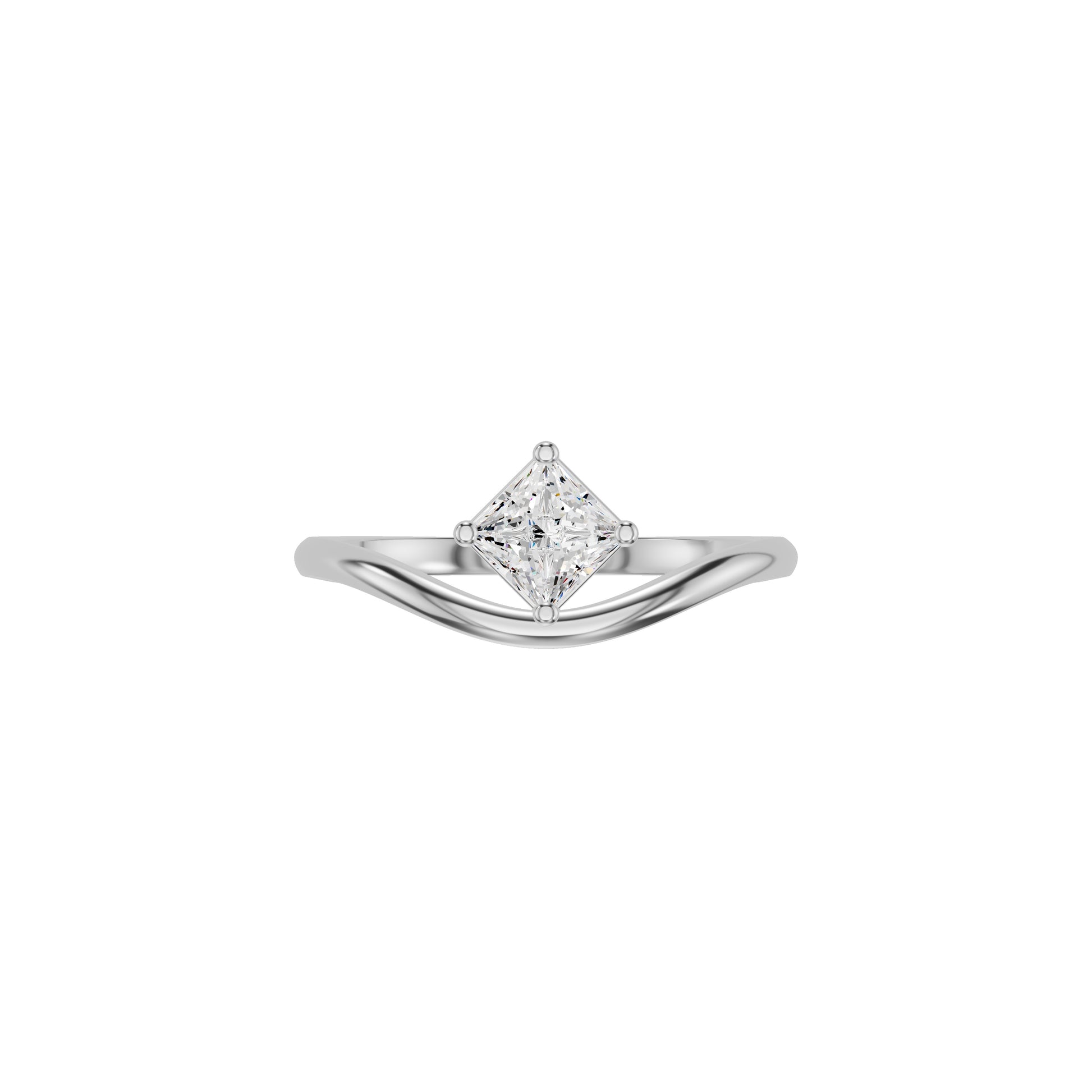 DLR002367 18 KT / White Gold / 18
