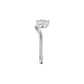 DLR002367 18 KT / White Gold / 18