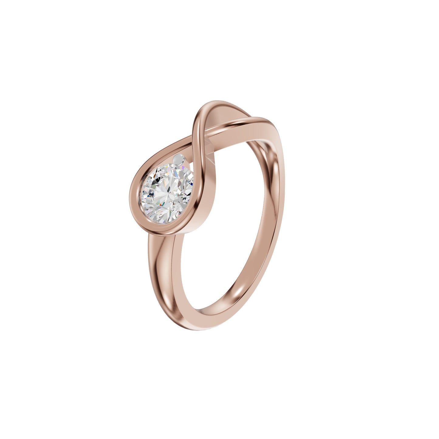 DLR002368 18 KT / Rose Gold / 18