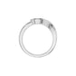 DLR002368 18 KT / White Gold / 18