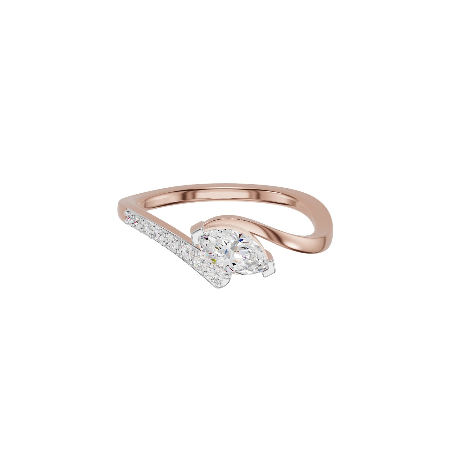 DLR002369 18 KT / Rose Gold / 18