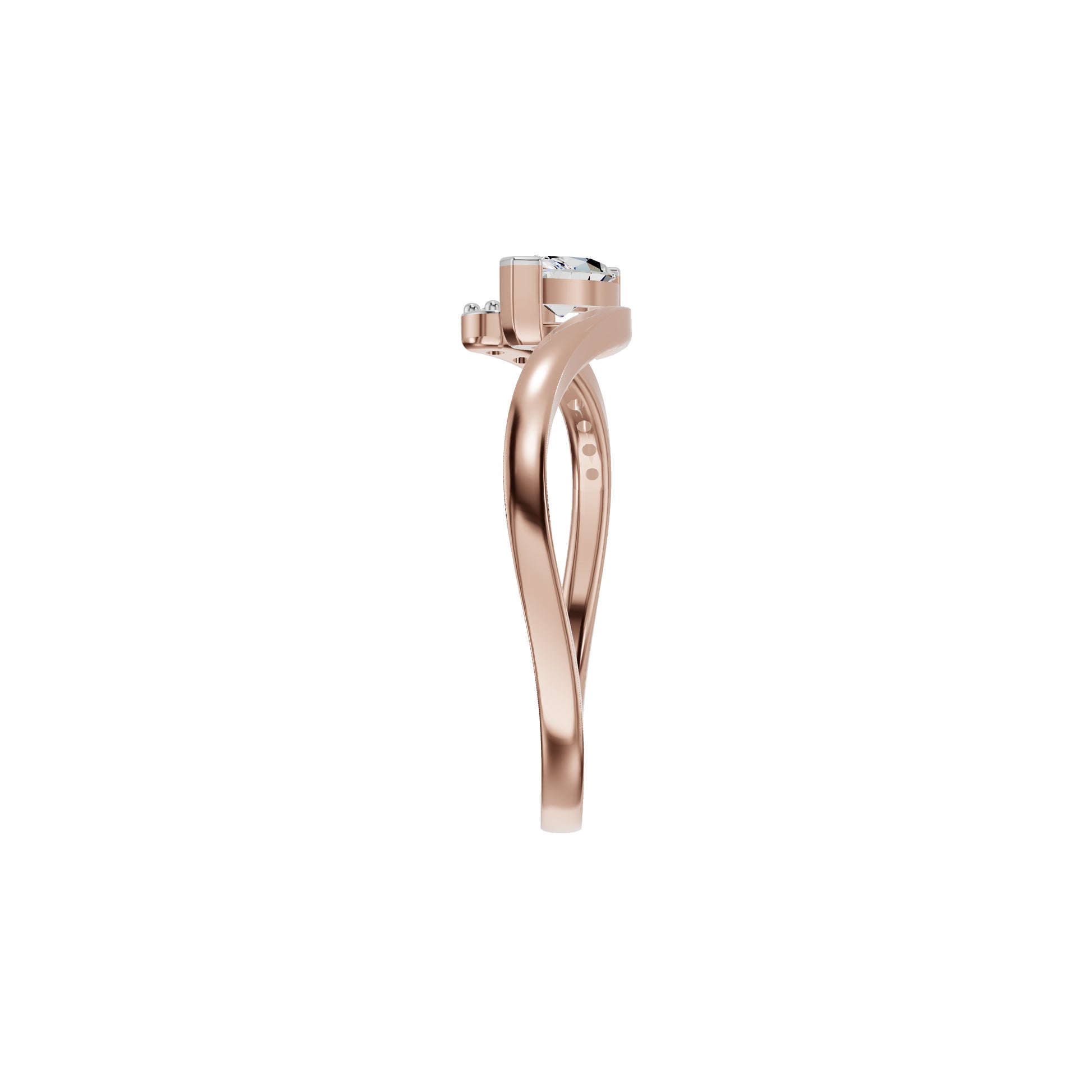 DLR002369 18 KT / Rose Gold / 18