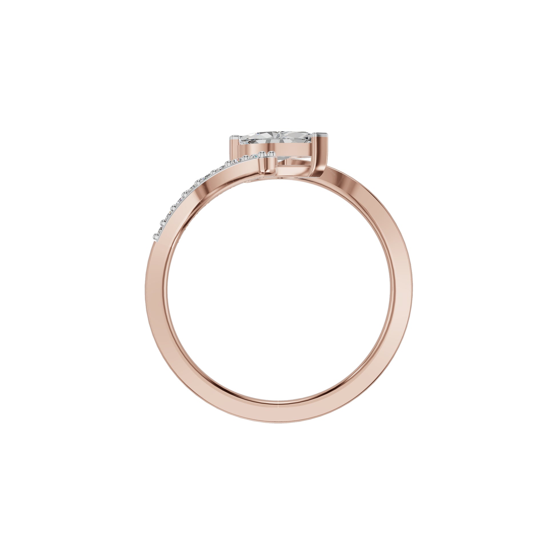 DLR002369 18 KT / Rose Gold / 18