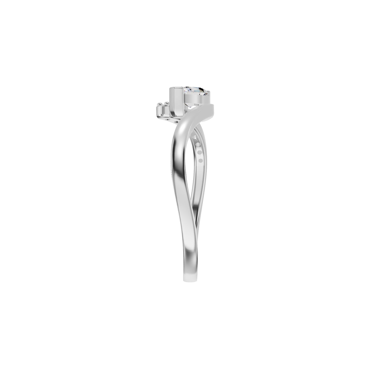 DLR002369 18 KT / White Gold / 18