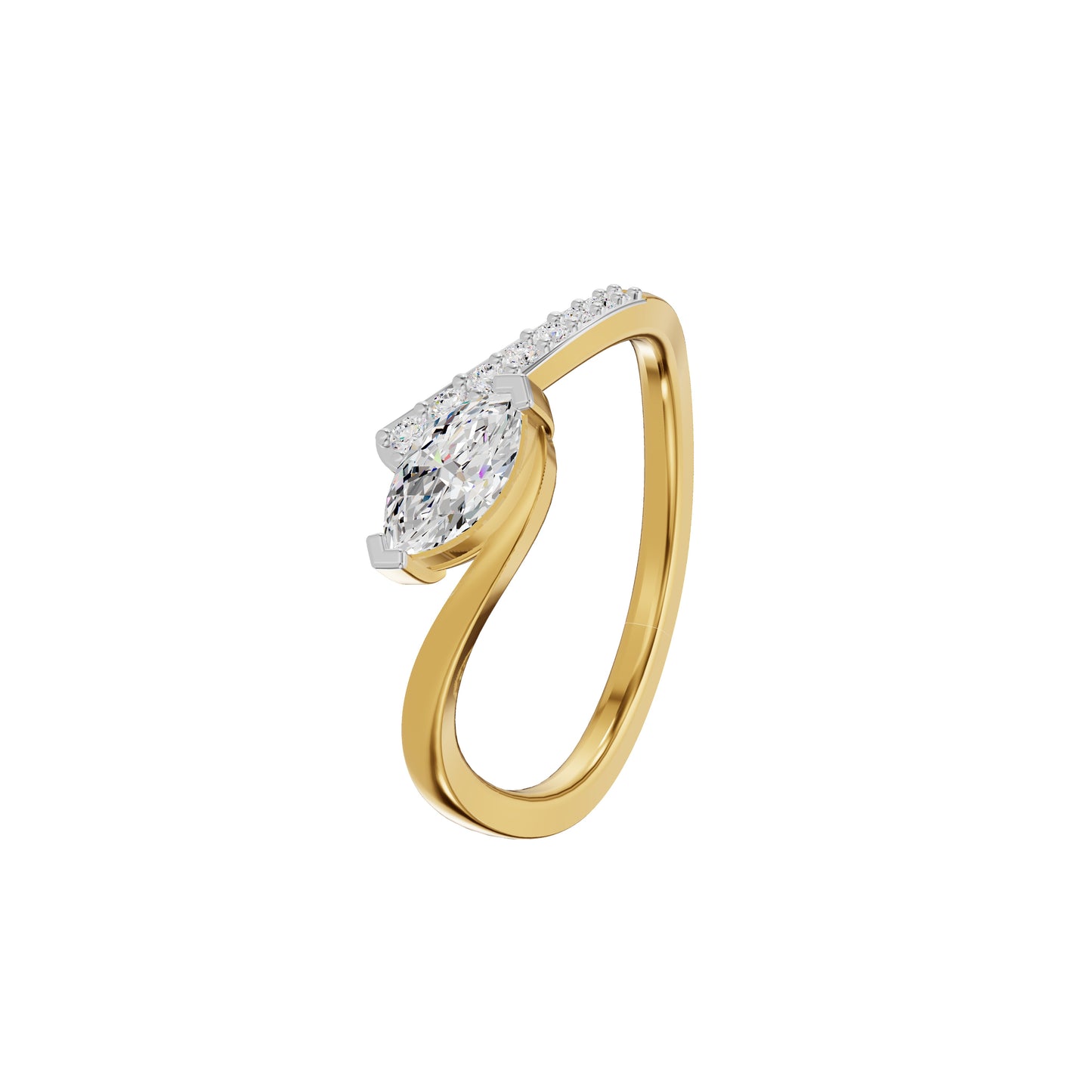 DLR002369 18 KT / Yellow Gold / 18