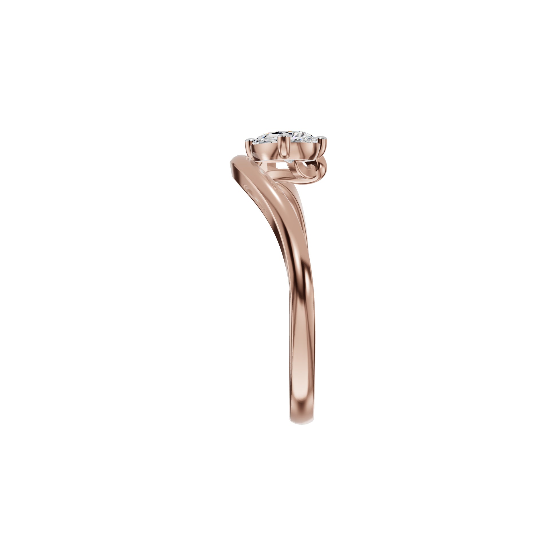 DLR002370 18 KT / Rose Gold / 18