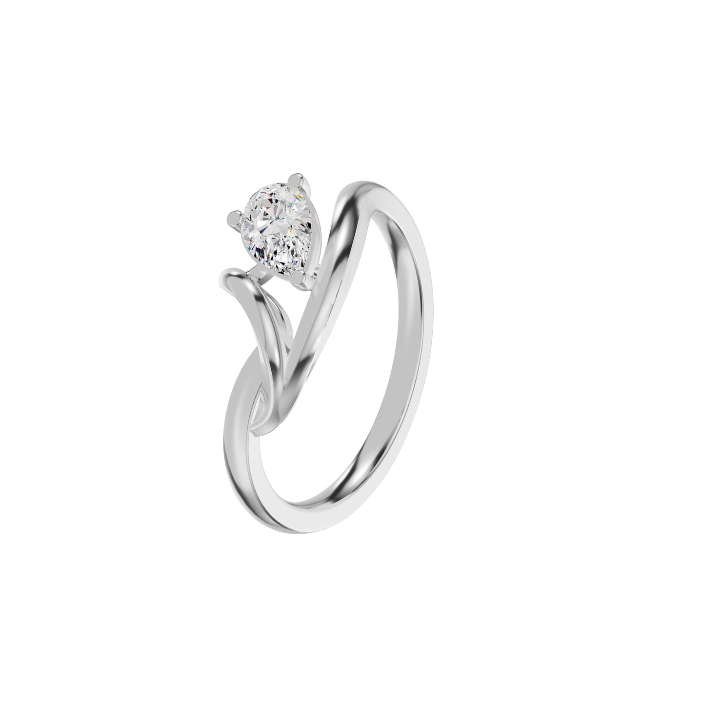DLR002370 18 KT / White Gold / 18