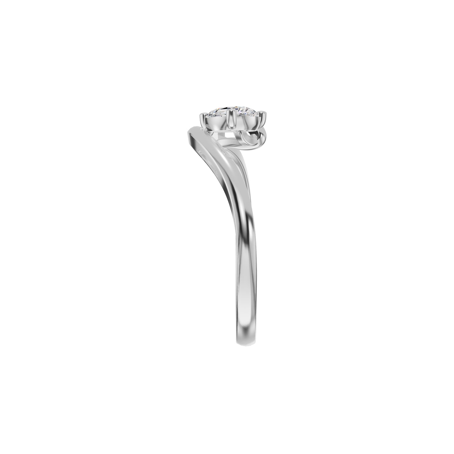 DLR002370 18 KT / White Gold / 18
