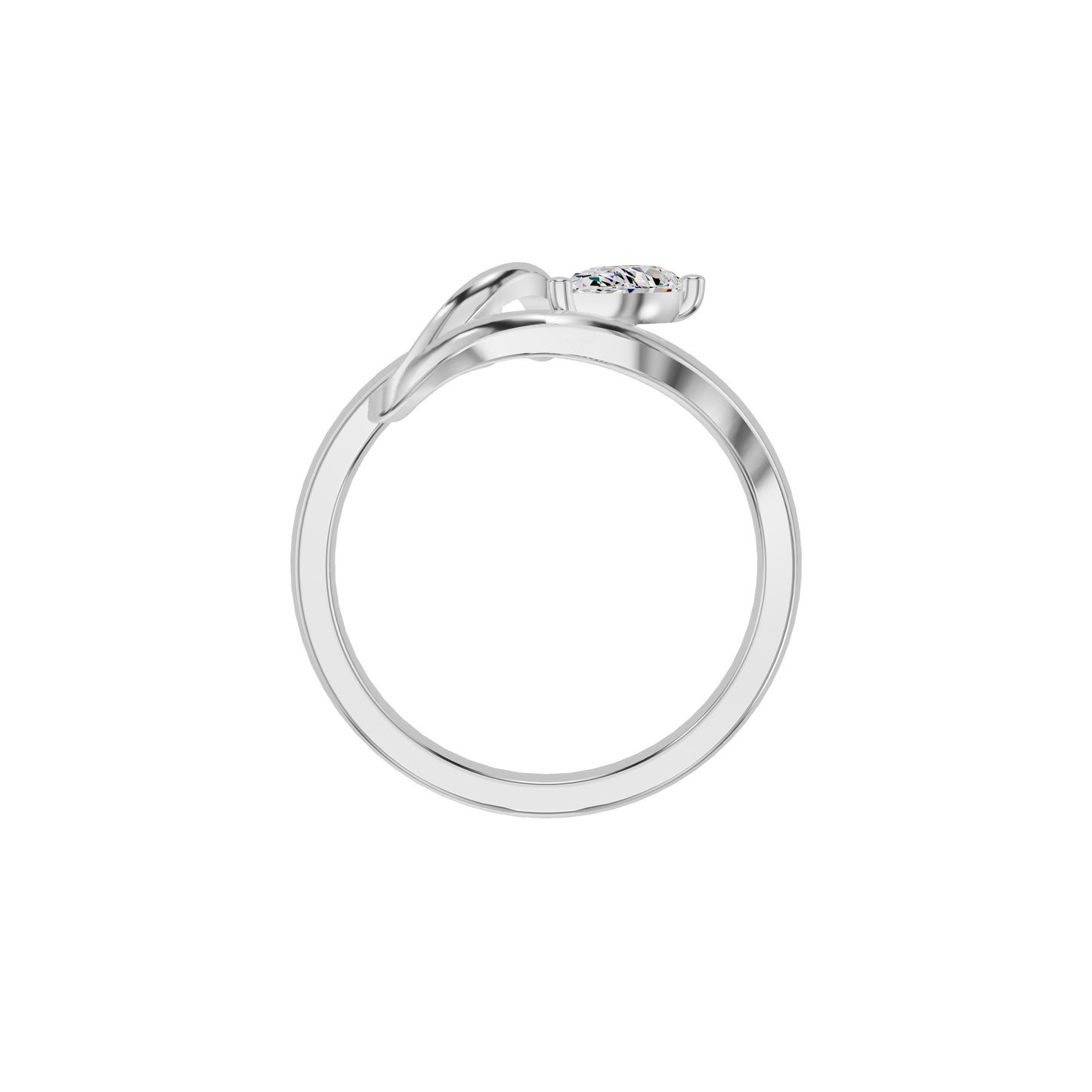 DLR002370 18 KT / White Gold / 18