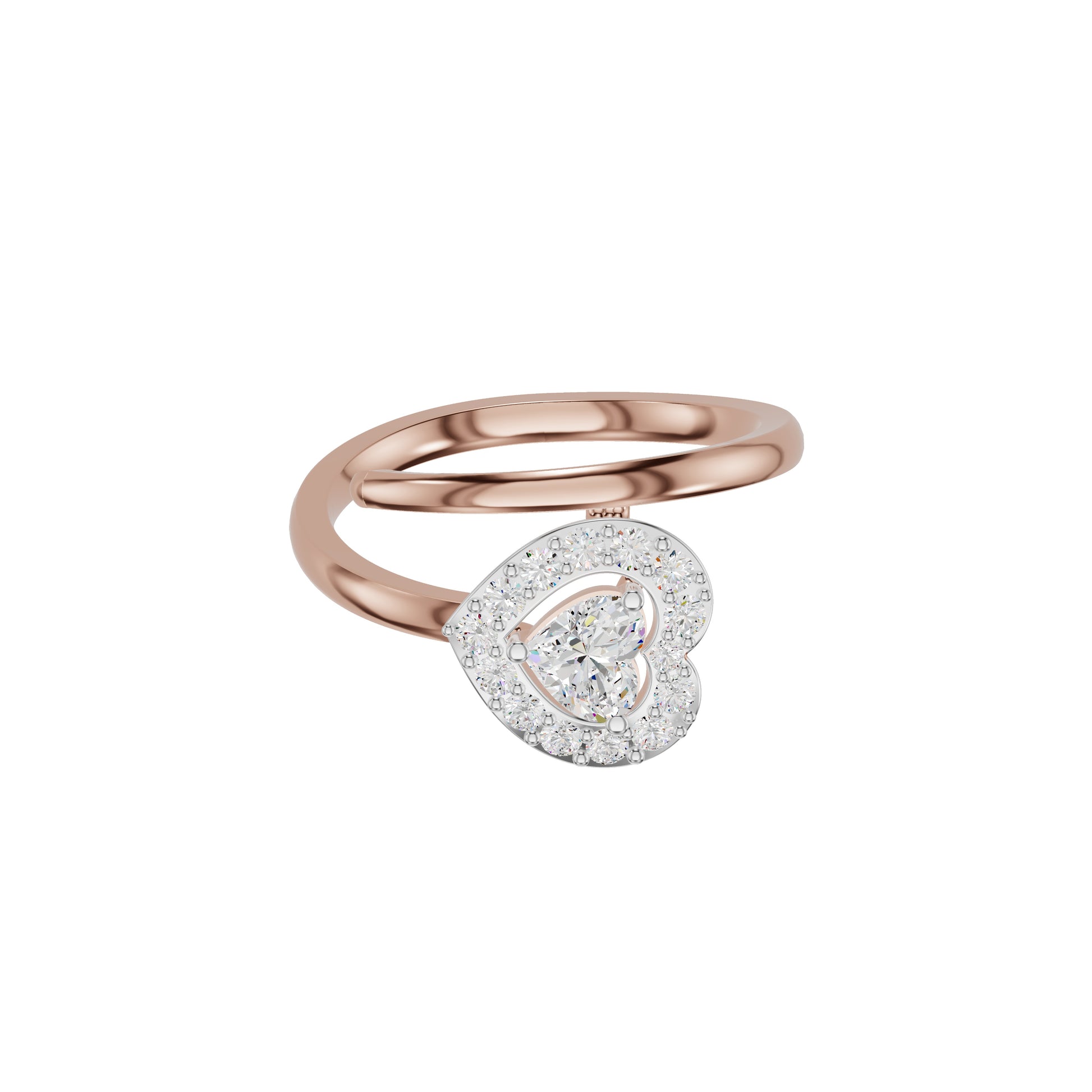 DLR002371 18 KT / Rose Gold / 18