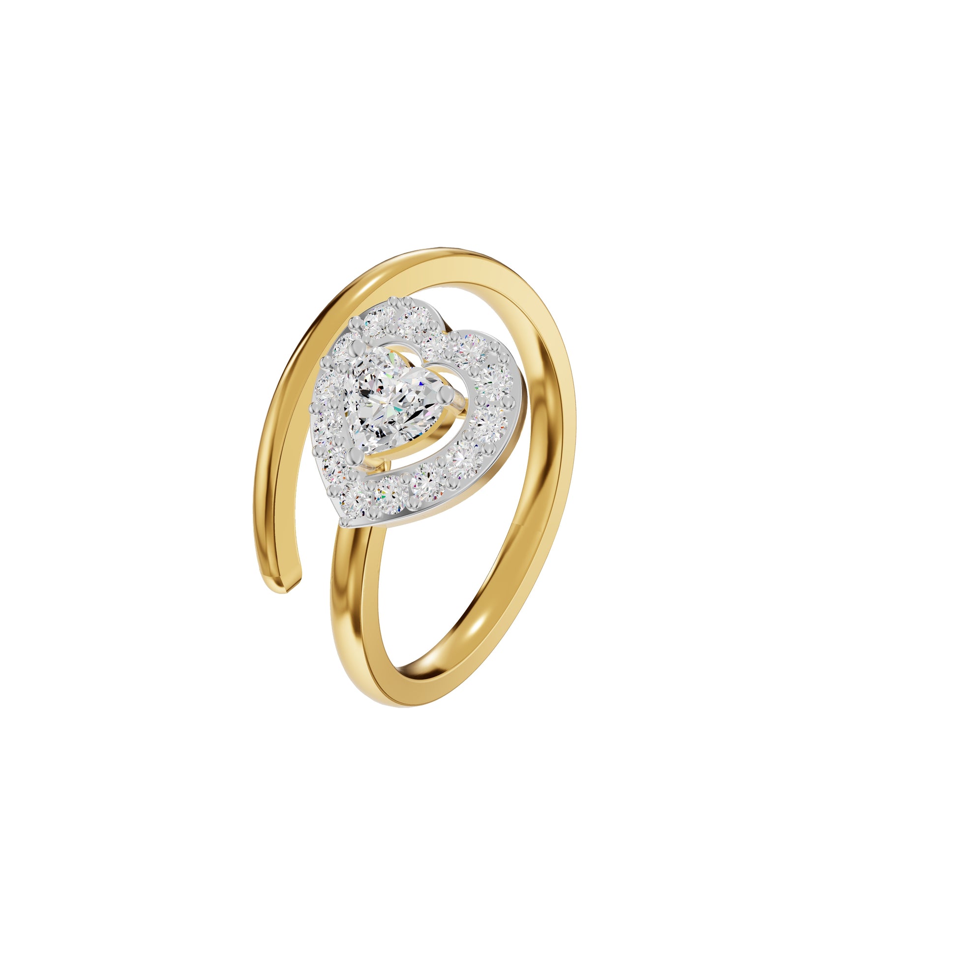 DLR002371 18 KT / Yellow Gold / 18