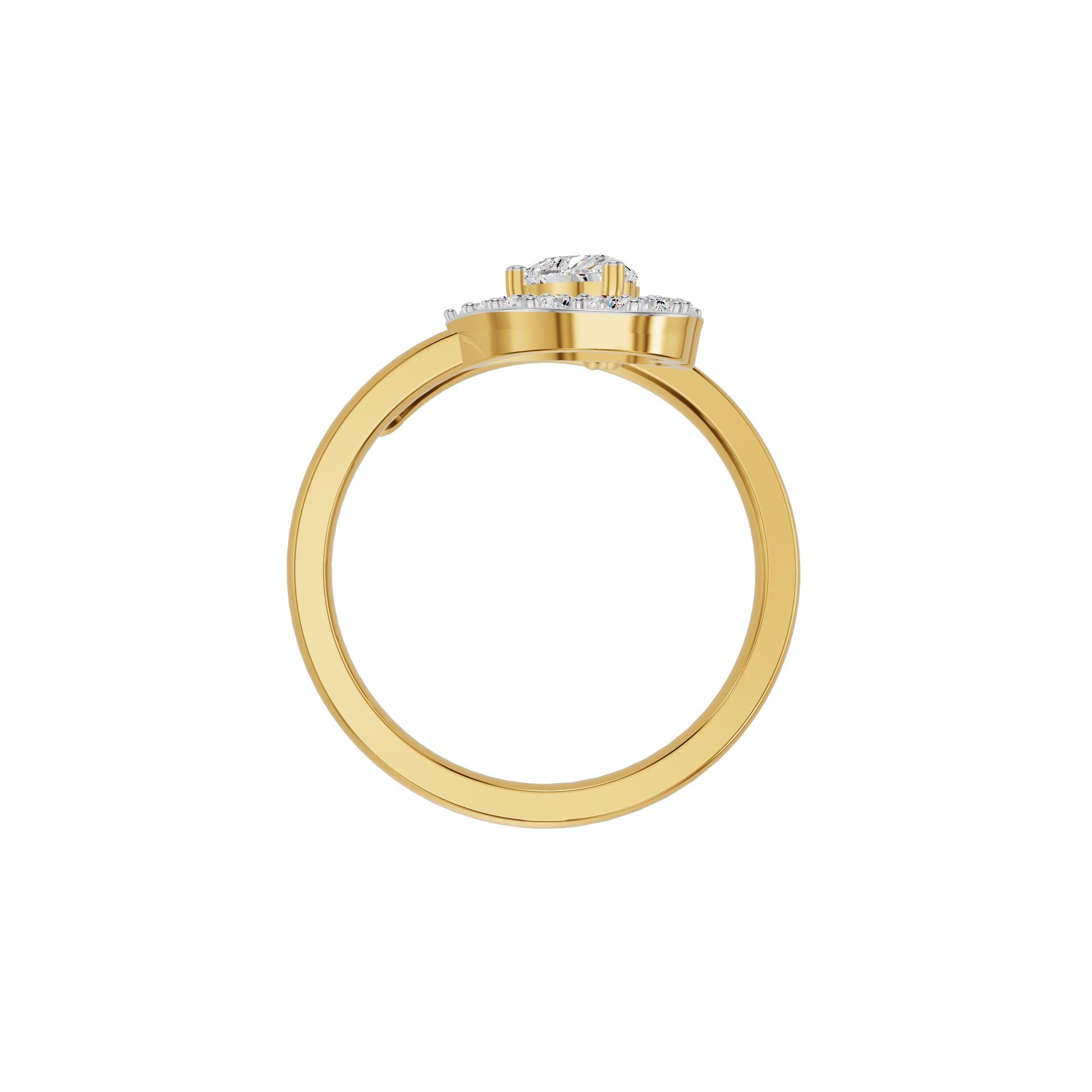 DLR002371 18 KT / Yellow Gold / 18