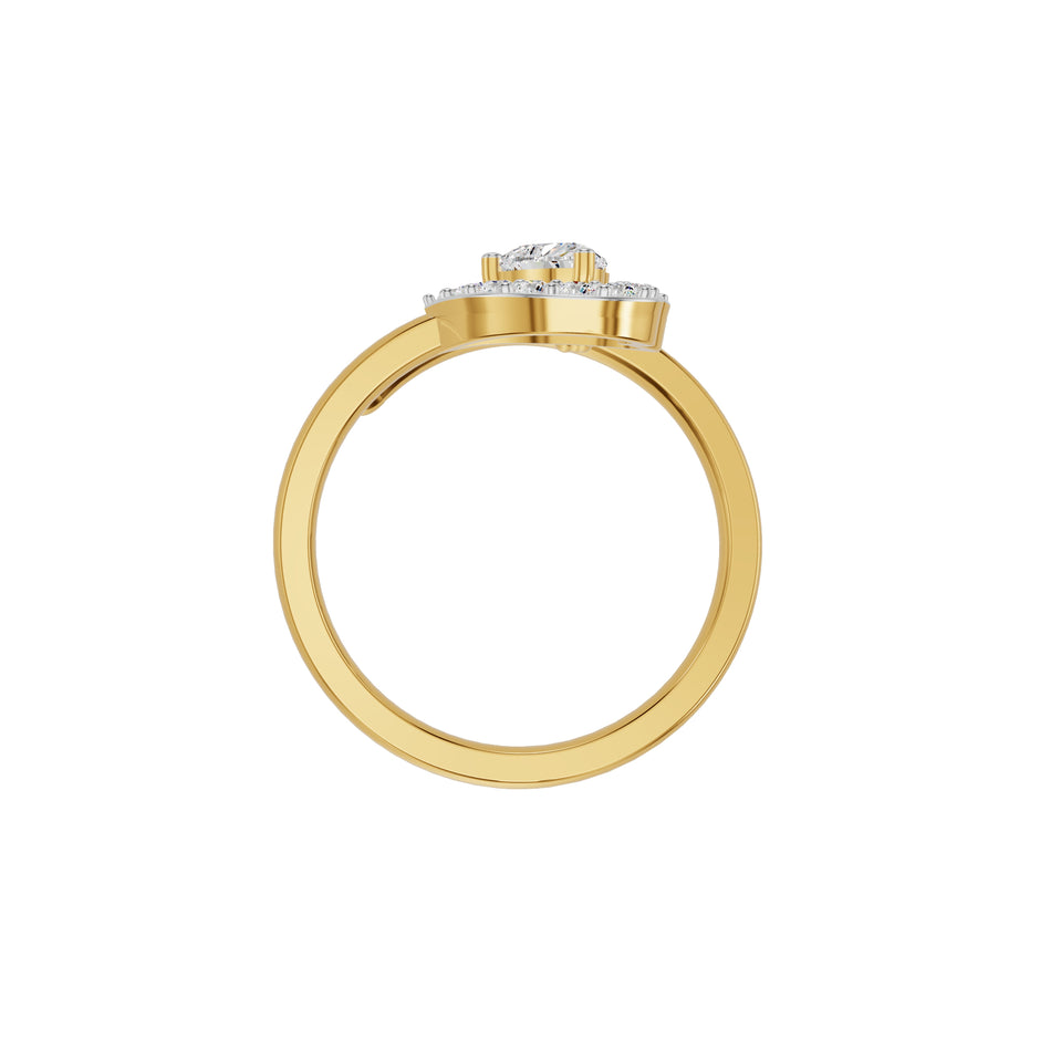 DLR002371 18 KT / Yellow Gold / 18