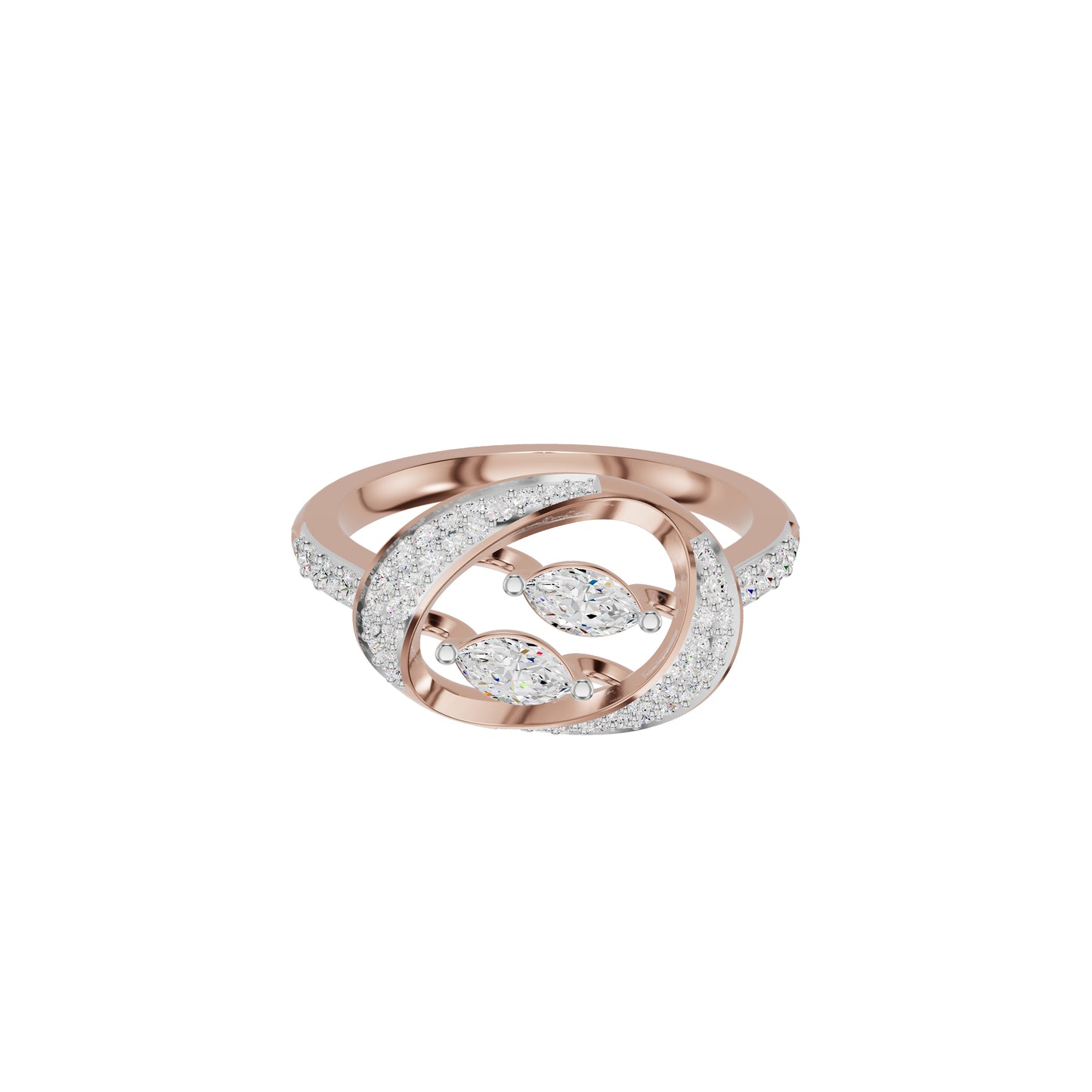 DLR002372 18 KT / Rose Gold / 18
