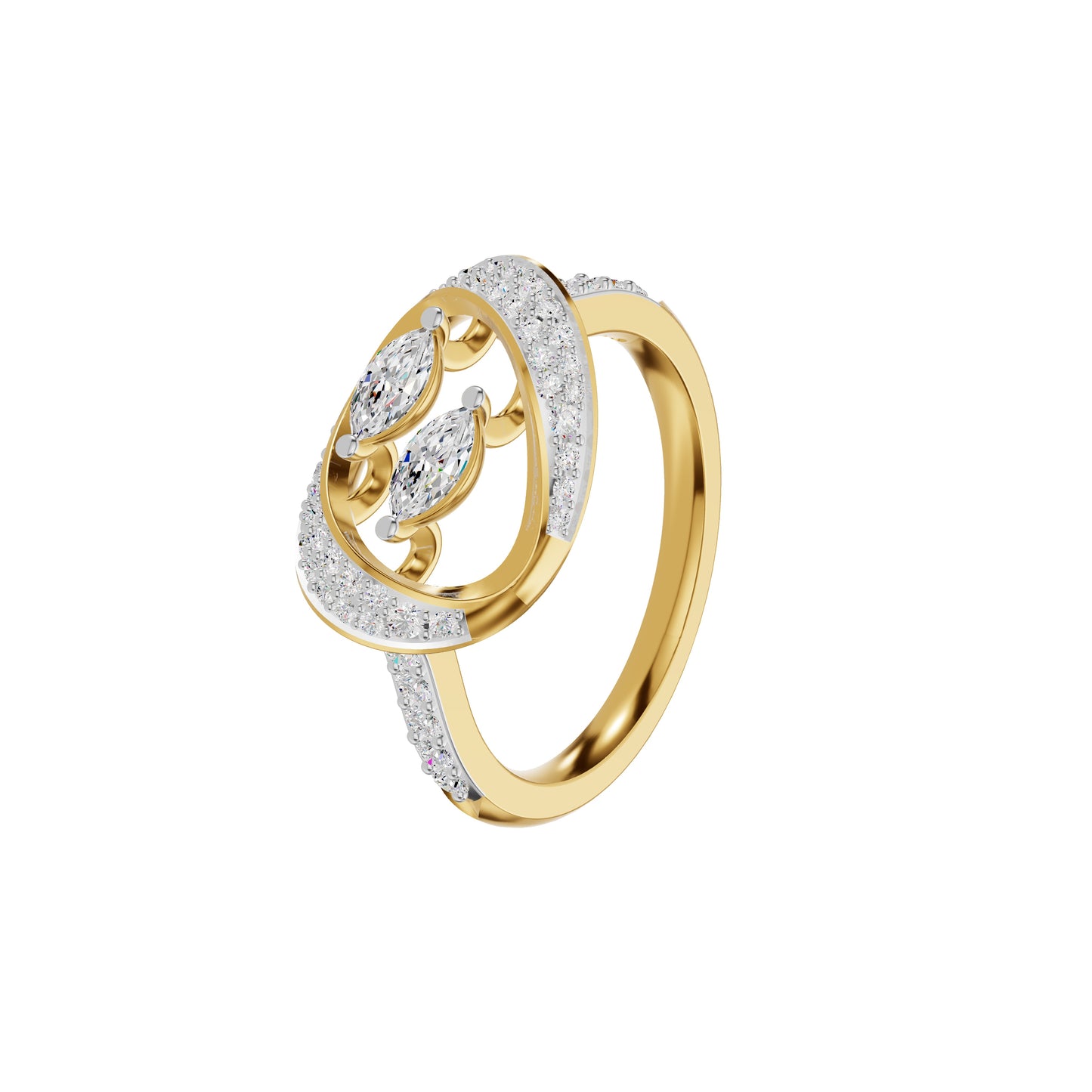 DLR002372 18 KT / Yellow Gold / 18