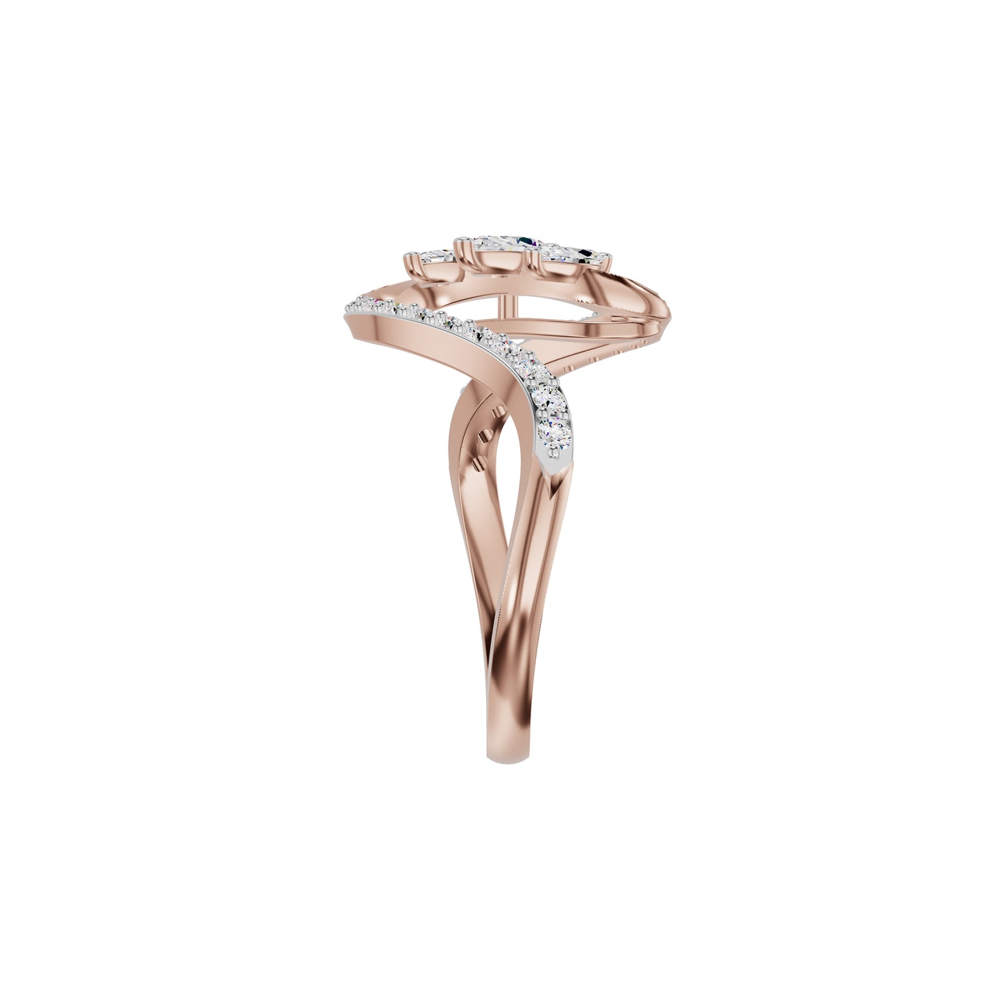 DLR002373 18 KT / Rose Gold / 18