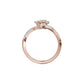 DLR002373 18 KT / Rose Gold / 18