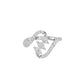 DLR002373 18 KT / White Gold / 18
