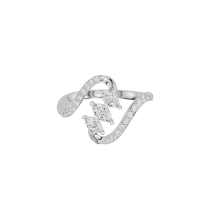 DLR002373 18 KT / White Gold / 18
